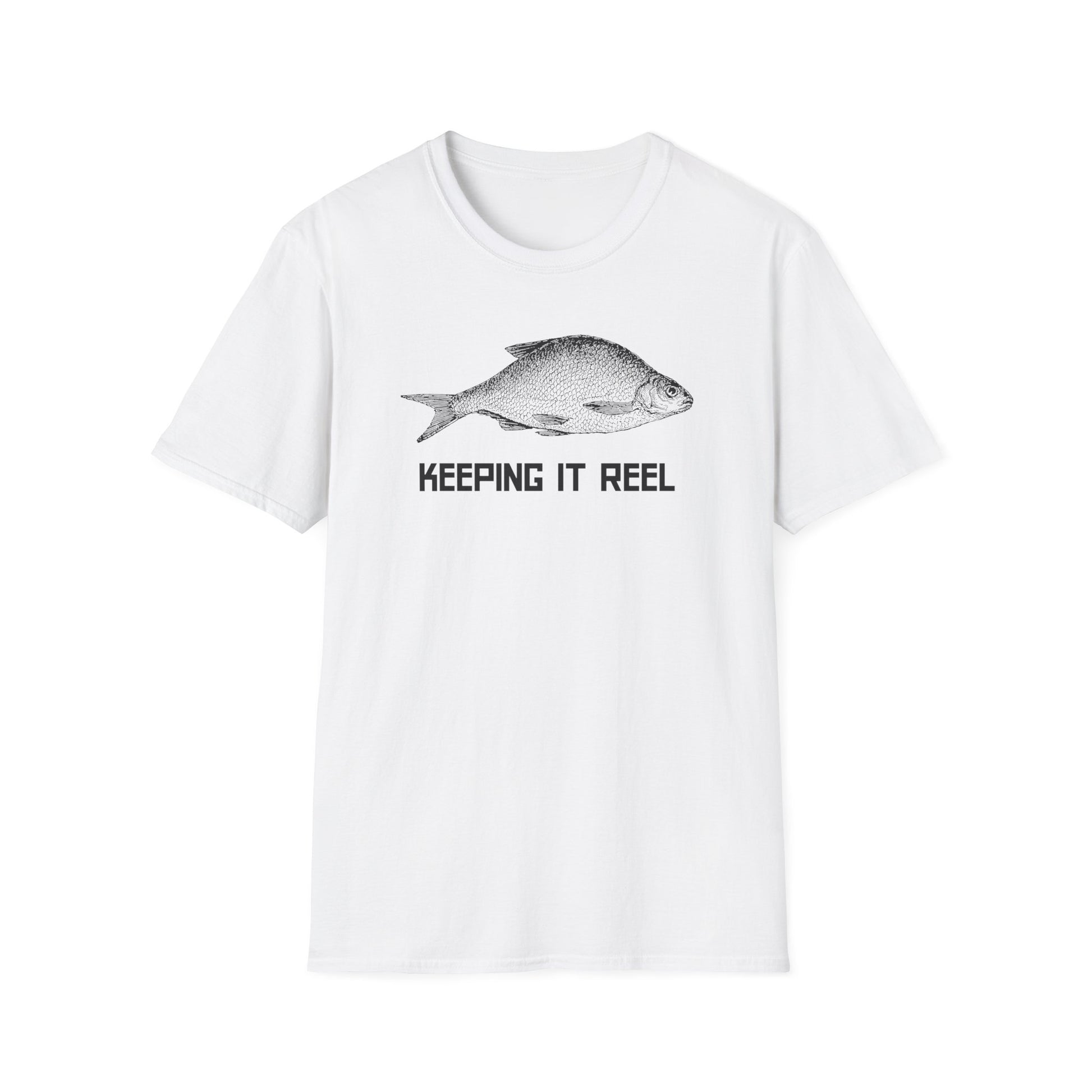 Unisex Softstyle T-Shirt 'Keeping it Reel' for the men in your life - Stellar Threadz Studio