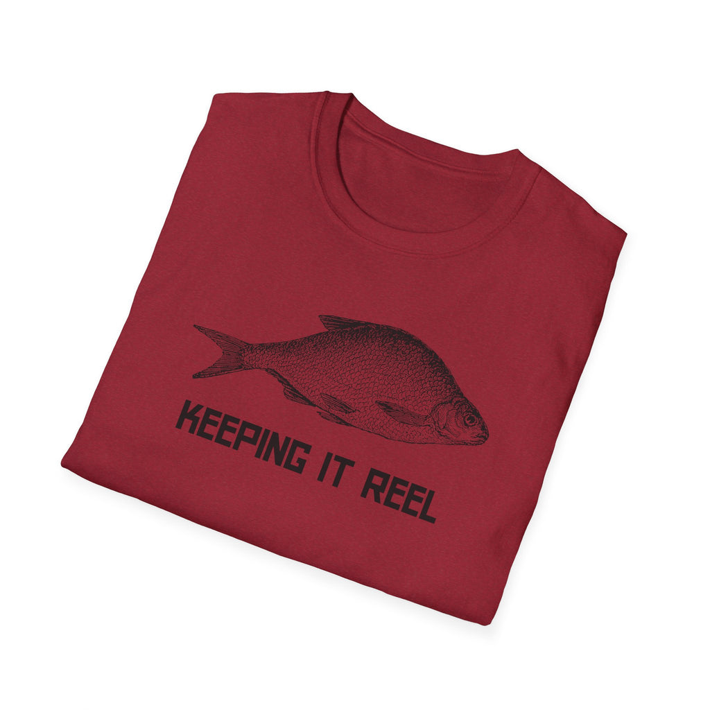 Unisex Softstyle T-Shirt 'Keeping it Reel' for the men in your life - Stellar Threadz Studio