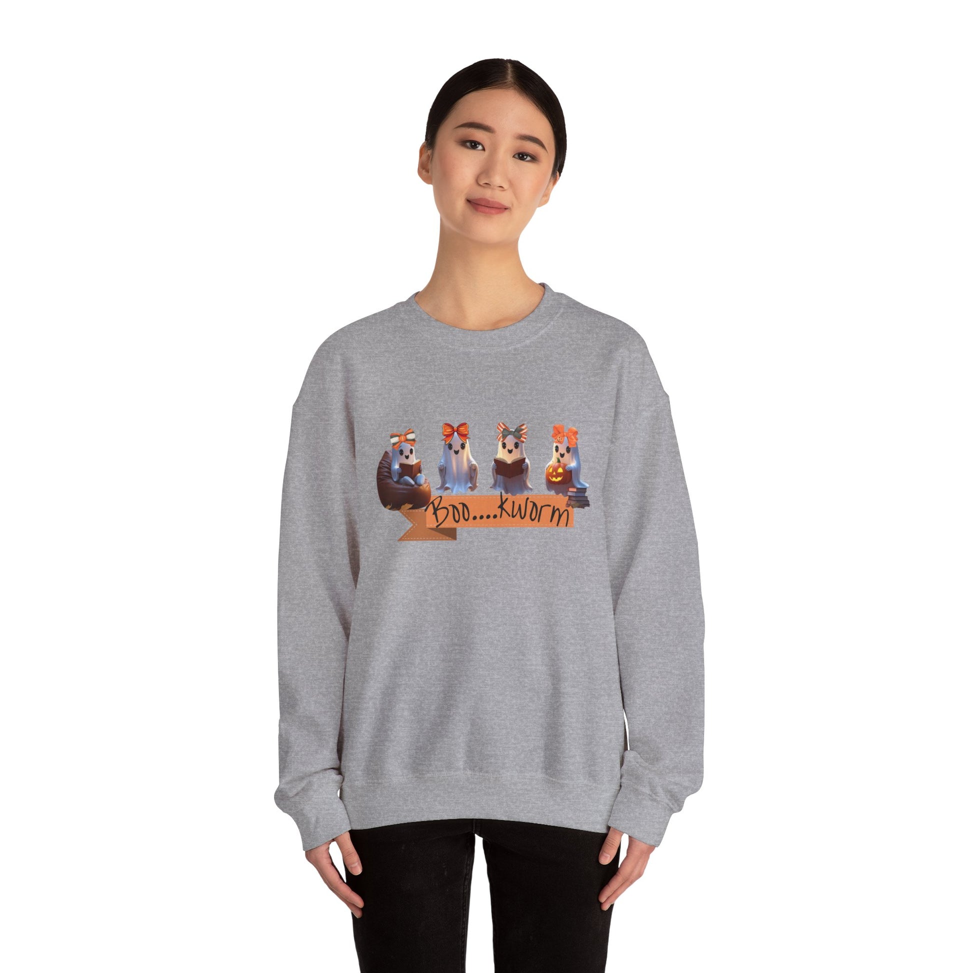 Heavy Blend Crewneck Sweatshirt - Book Lover, Unisex Comfort Wear, Cozy Casual Sweatshirt, Everyday Essential - Stellar Threadz Studio