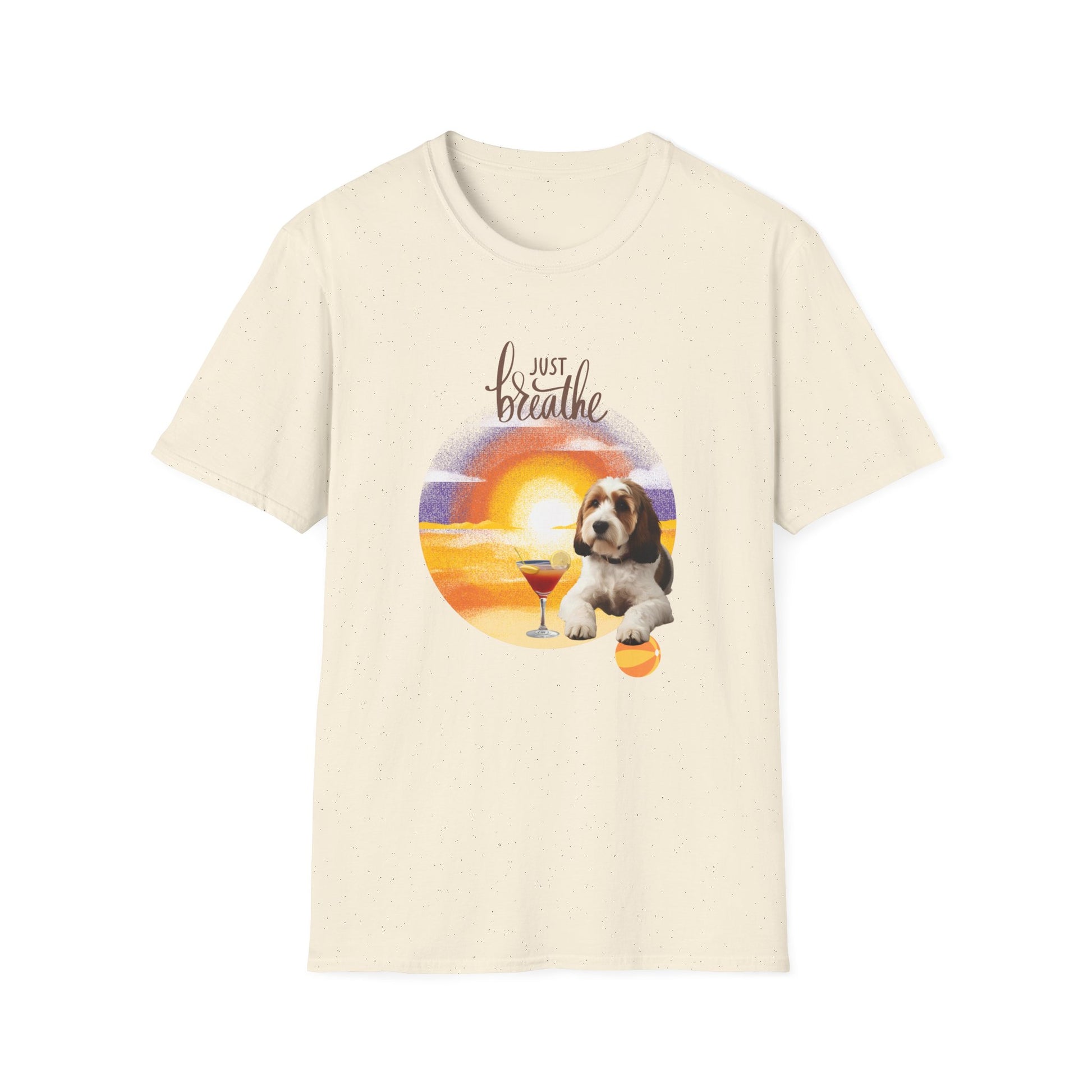 Sunset Vibes Dog T-Shirt - Stellar Threadz Studio