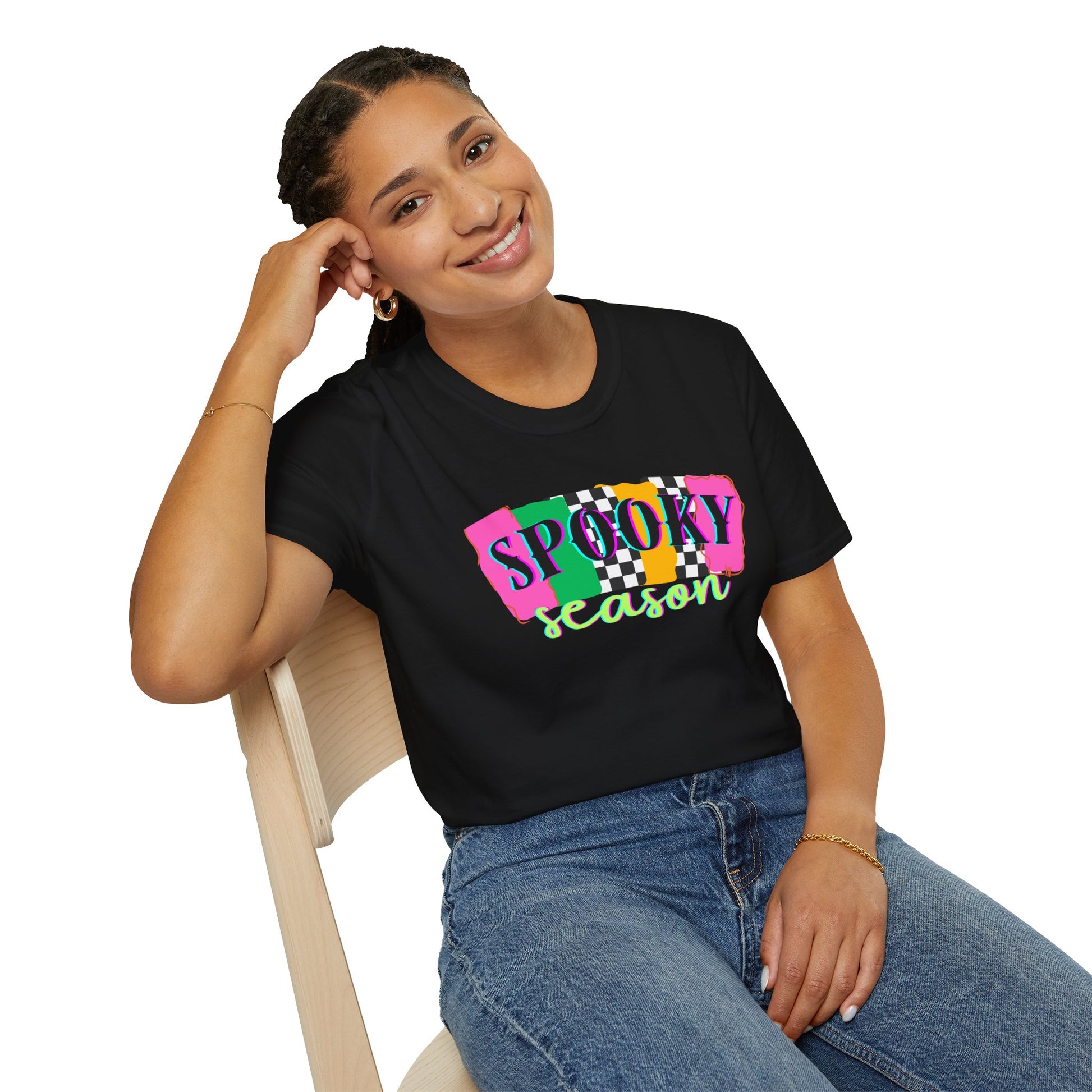 Spooky Season Unisex T-Shirt, Halloween Top, Fall Fashion, Gift for Halloween Lovers, Trendy Graphic Tee - Stellar Threadz Studio