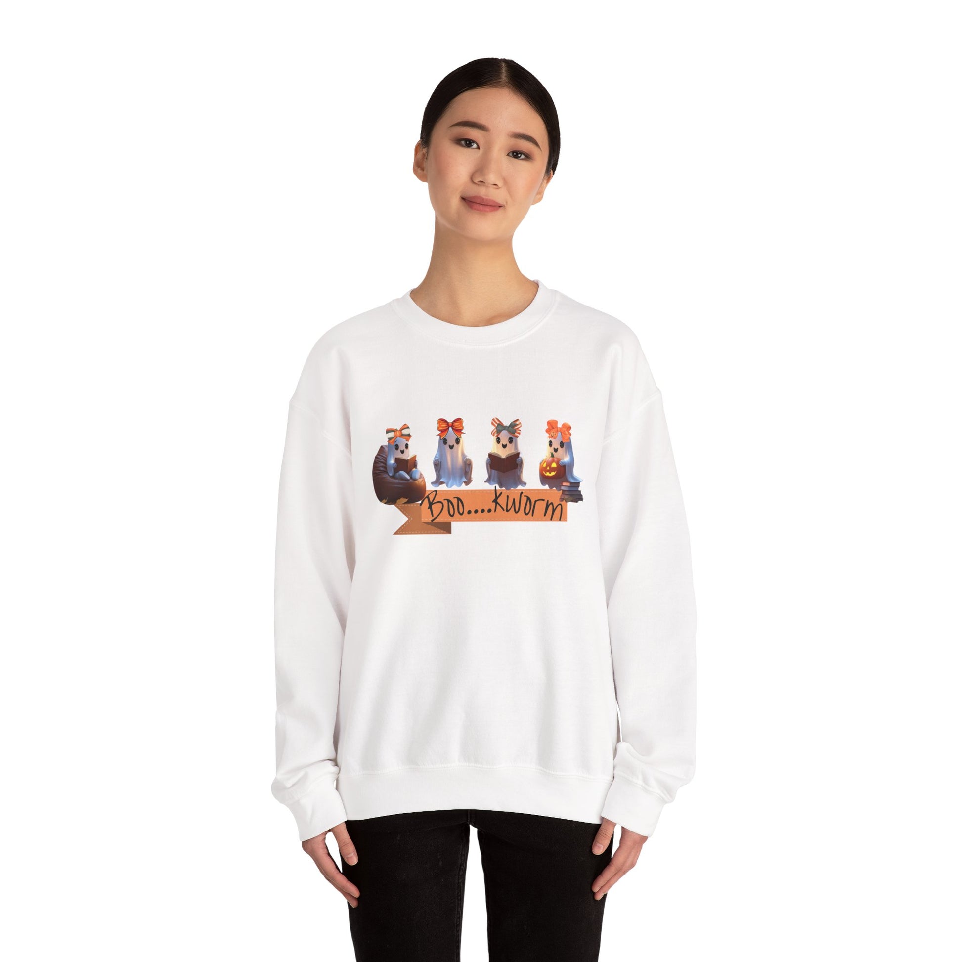 Heavy Blend Crewneck Sweatshirt - Book Lover, Unisex Comfort Wear, Cozy Casual Sweatshirt, Everyday Essential - Stellar Threadz Studio