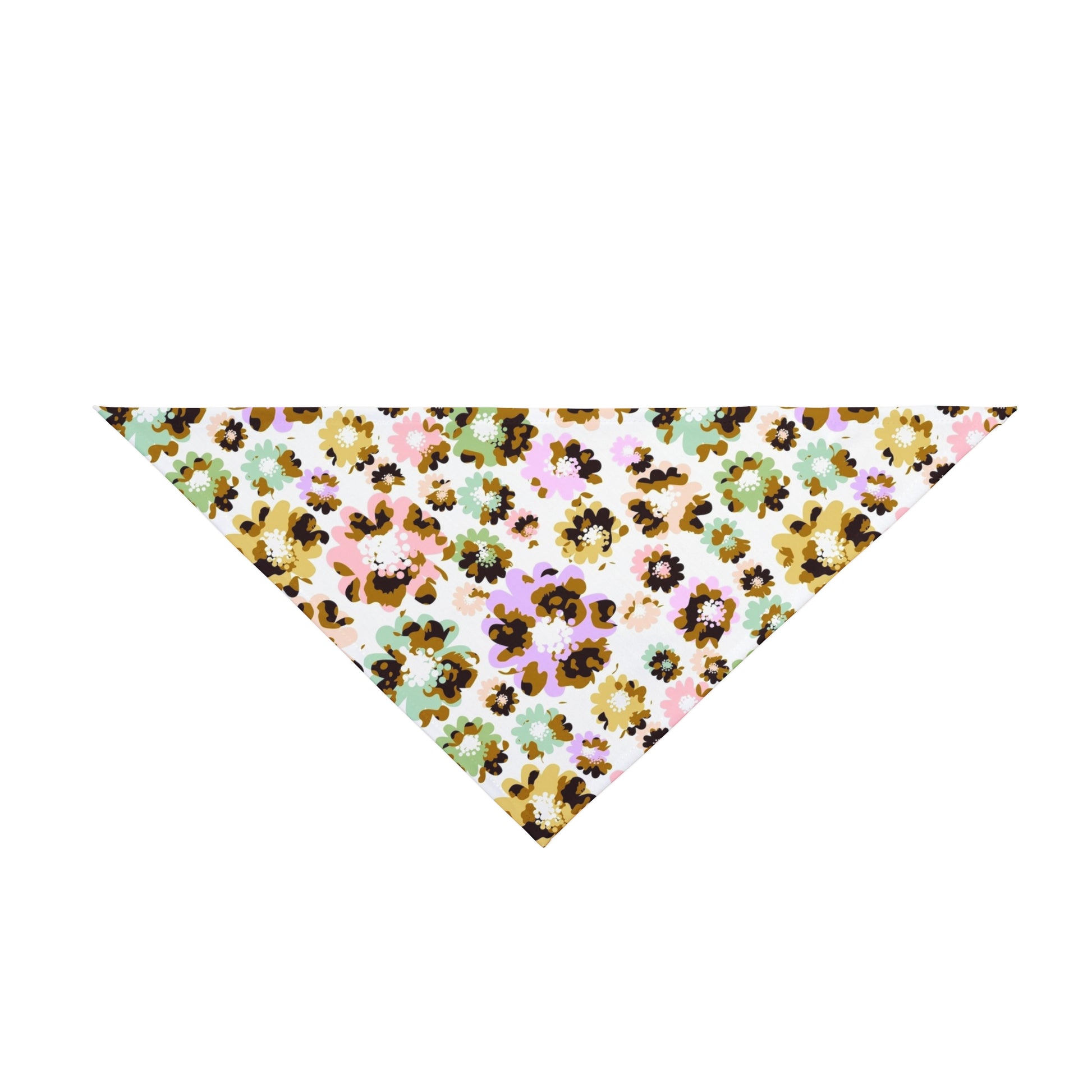 Floral Pet Bandana for Stylish Pets, Dog Accessory, Cat Wear, Gifts for Pet Lovers, Outdoor Adventures - Stellar Threadz Studio