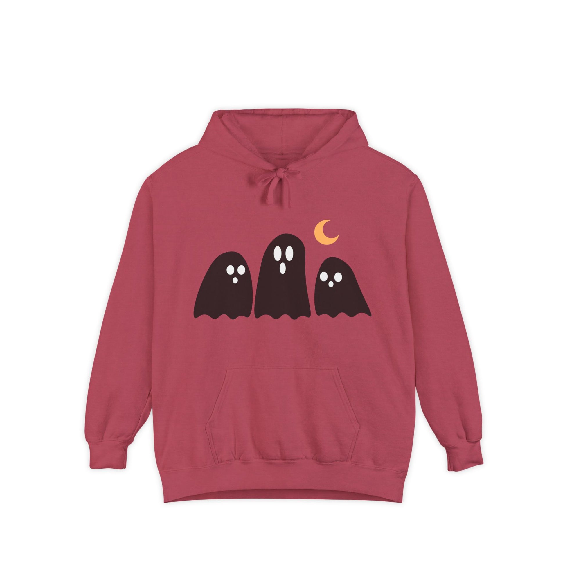 Cute Ghost Graphic Hoodie - Perfect for Halloween, Cozy Layer, Unisex Sweatshirt, Gift for Ghost Lovers, Fall Fashion, Comfort Colors - Stellar Threadz Studio