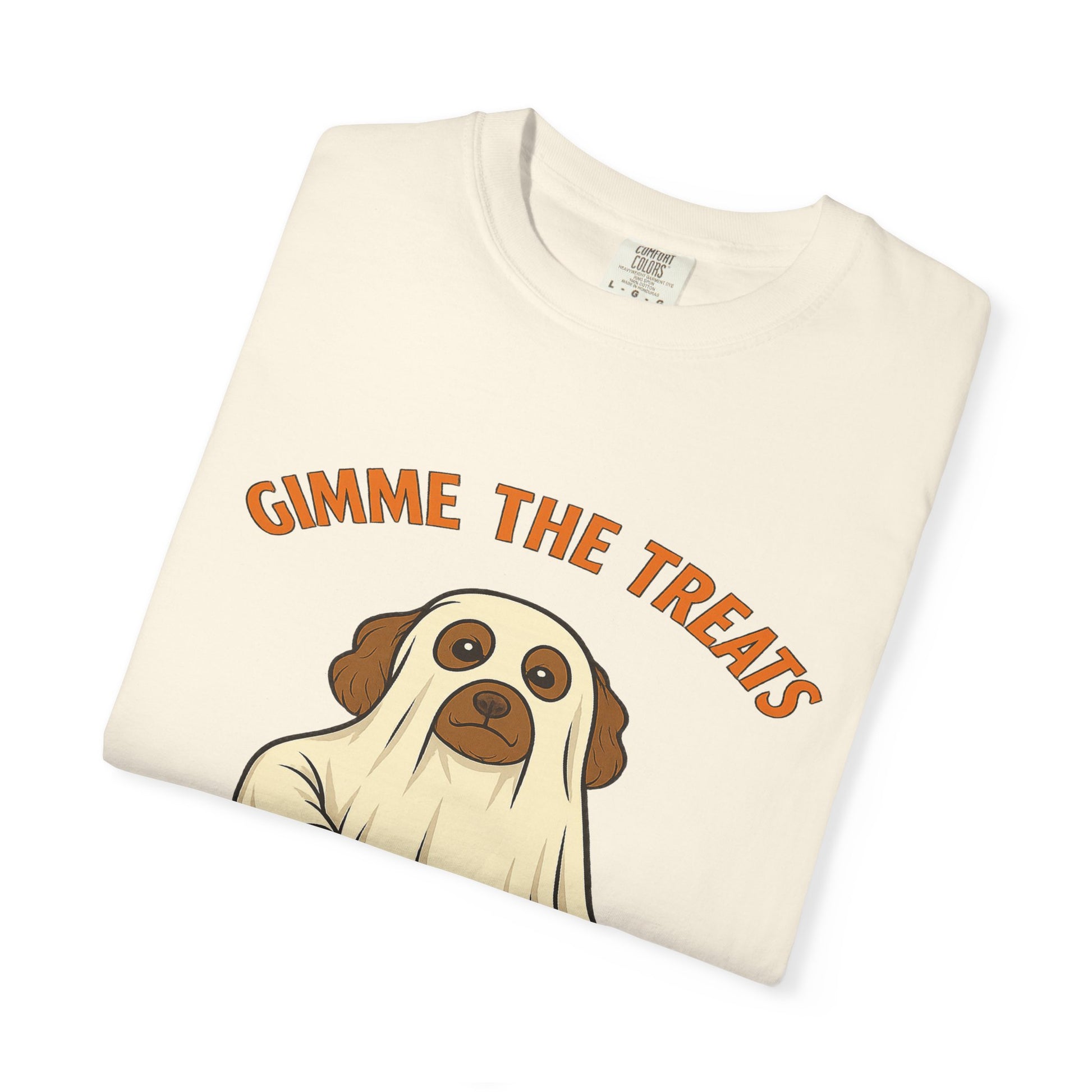 Dog Halloween Treats Unisex T-shirt - Comfort Colors 1717 - Stellar Threadz Studio
