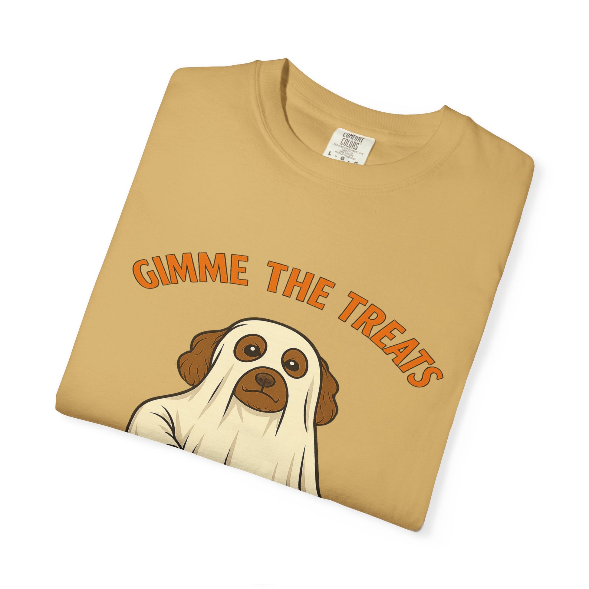 Dog Halloween Treats Unisex T-shirt - Comfort Colors 1717 - Stellar Threadz Studio