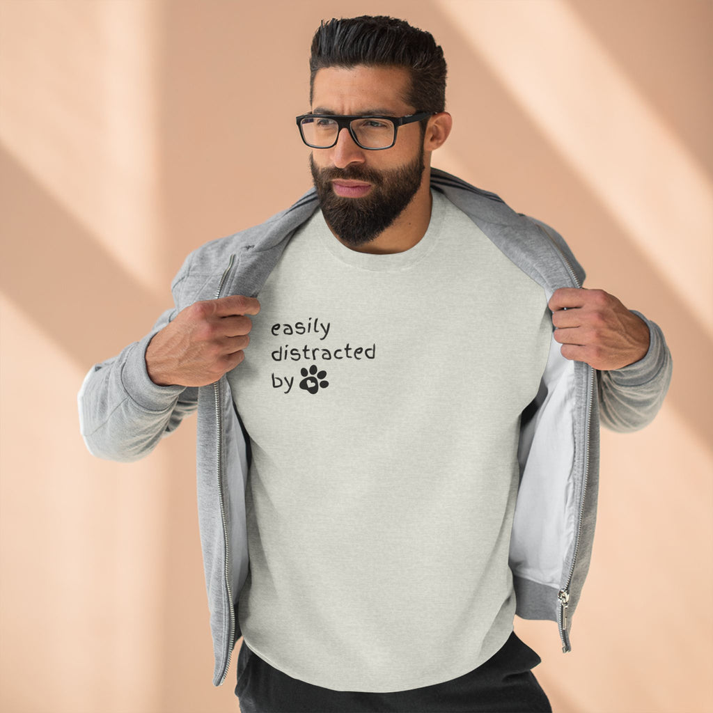 Cozy Comfort Unisex Crew-neck 'Lane Seven Sweatshirt' - Pet Parent Phrase - Stellar Threadz Studio