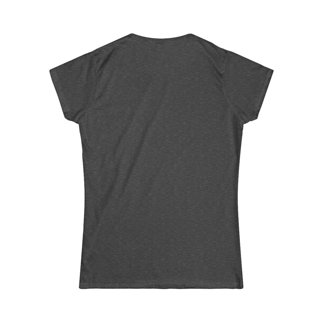 Cute Cat Lover's Meow Tee, Women's Softstyle T-Shirt, Gift for Cat Moms, Casual Everyday Wear, Pet Lover Apparel - Stellar Threadz Studio