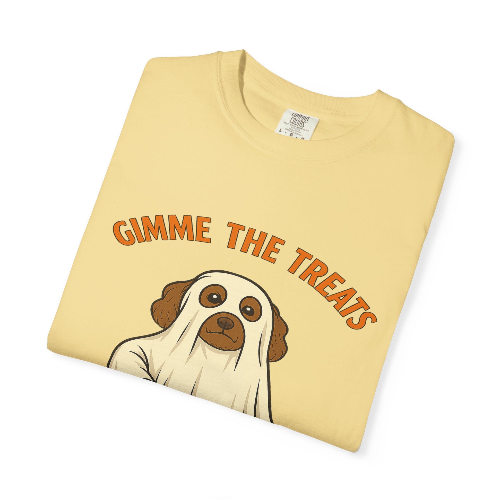 Dog Halloween Treats Unisex T-shirt - Comfort Colors 1717 - Stellar Threadz Studio