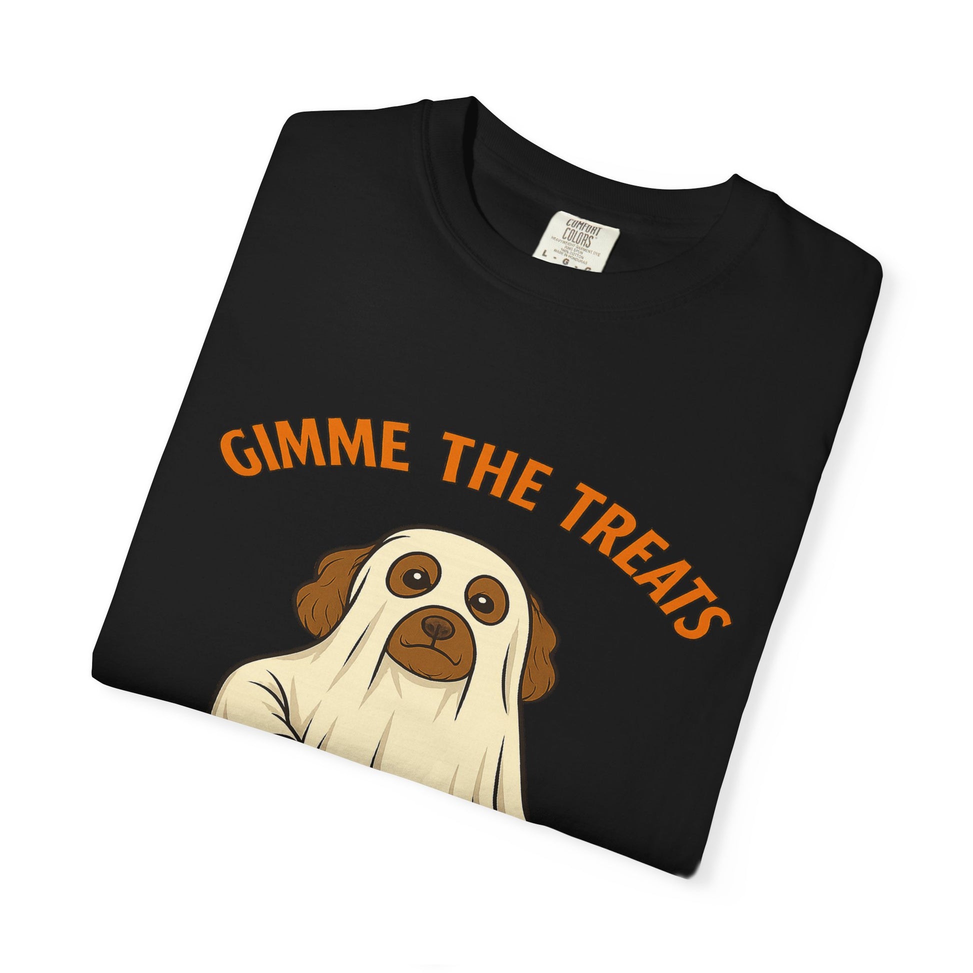Dog Halloween Treats Unisex T-shirt - Comfort Colors 1717 - Stellar Threadz Studio