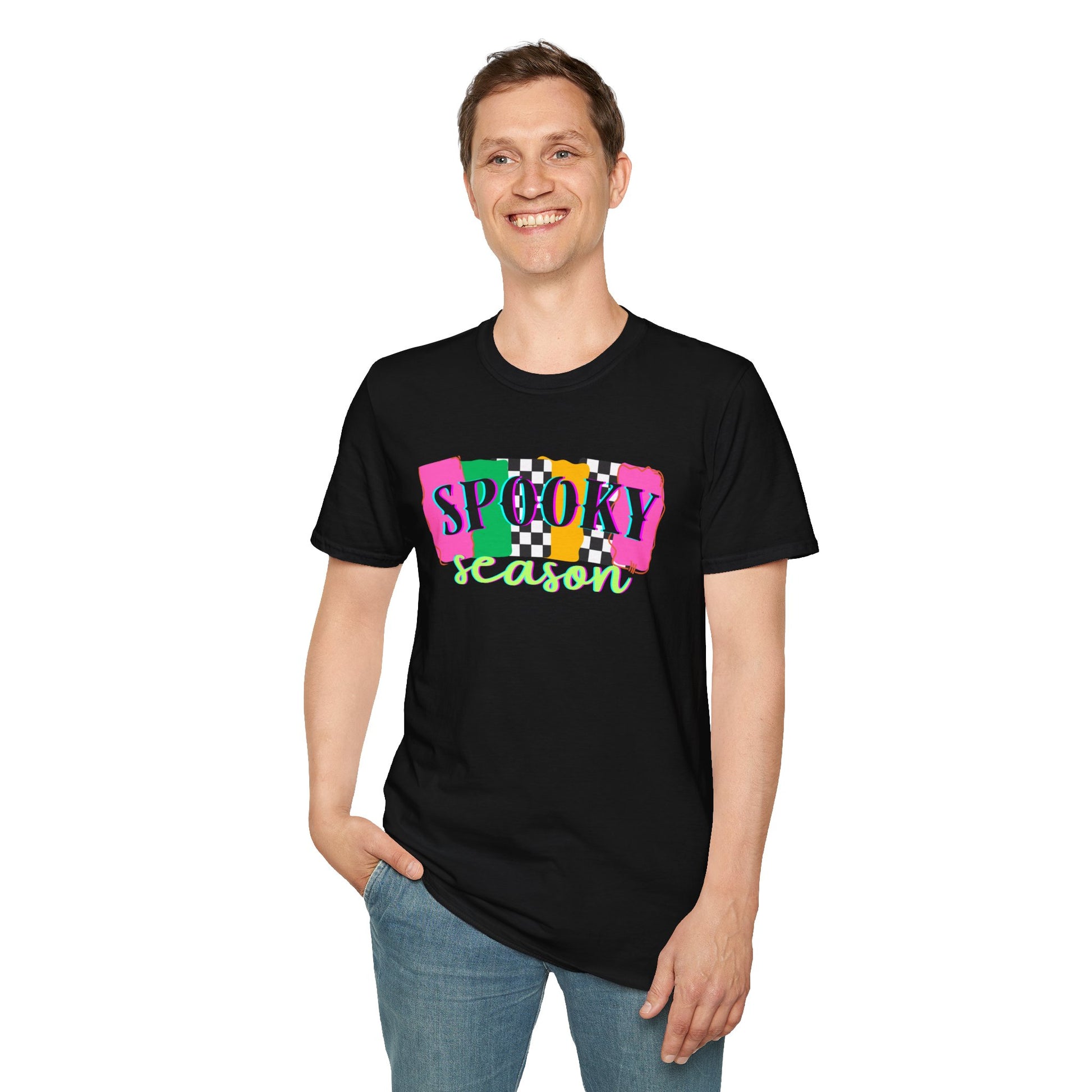 Spooky Season Unisex T-Shirt, Halloween Top, Fall Fashion, Gift for Halloween Lovers, Trendy Graphic Tee - Stellar Threadz Studio