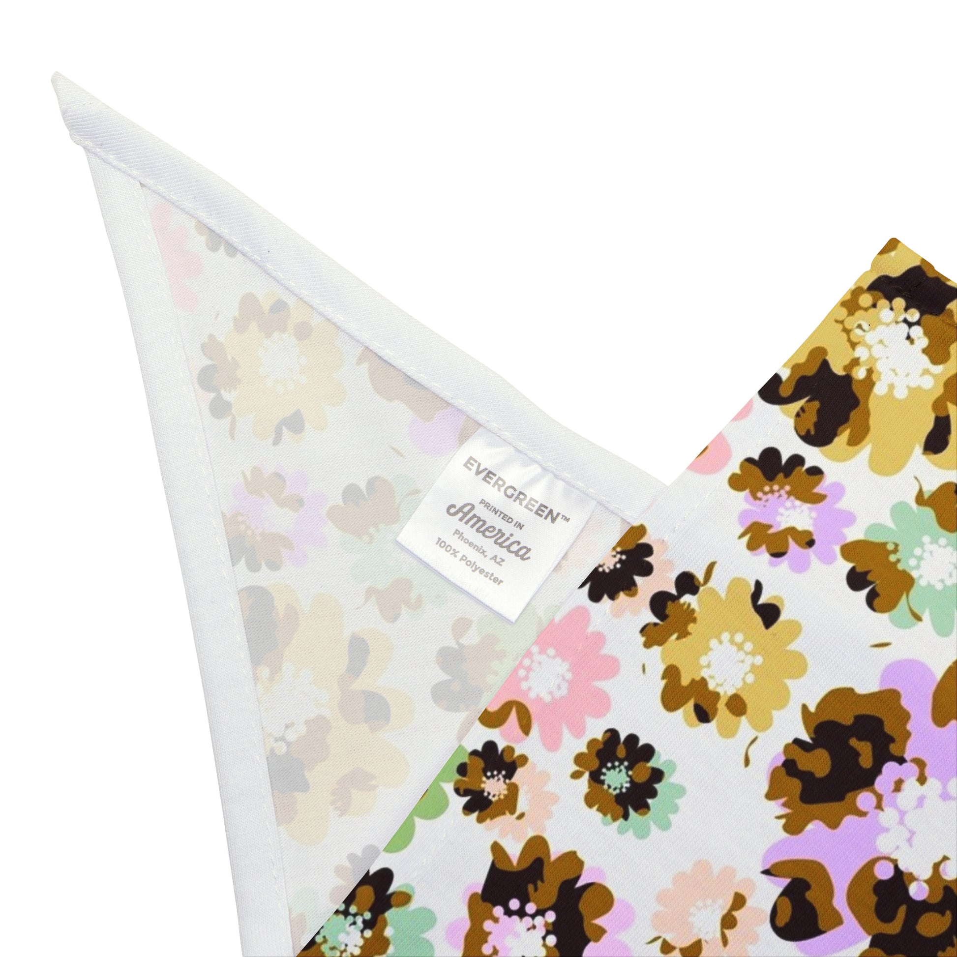 Floral Pet Bandana for Stylish Pets, Dog Accessory, Cat Wear, Gifts for Pet Lovers, Outdoor Adventures - Stellar Threadz Studio