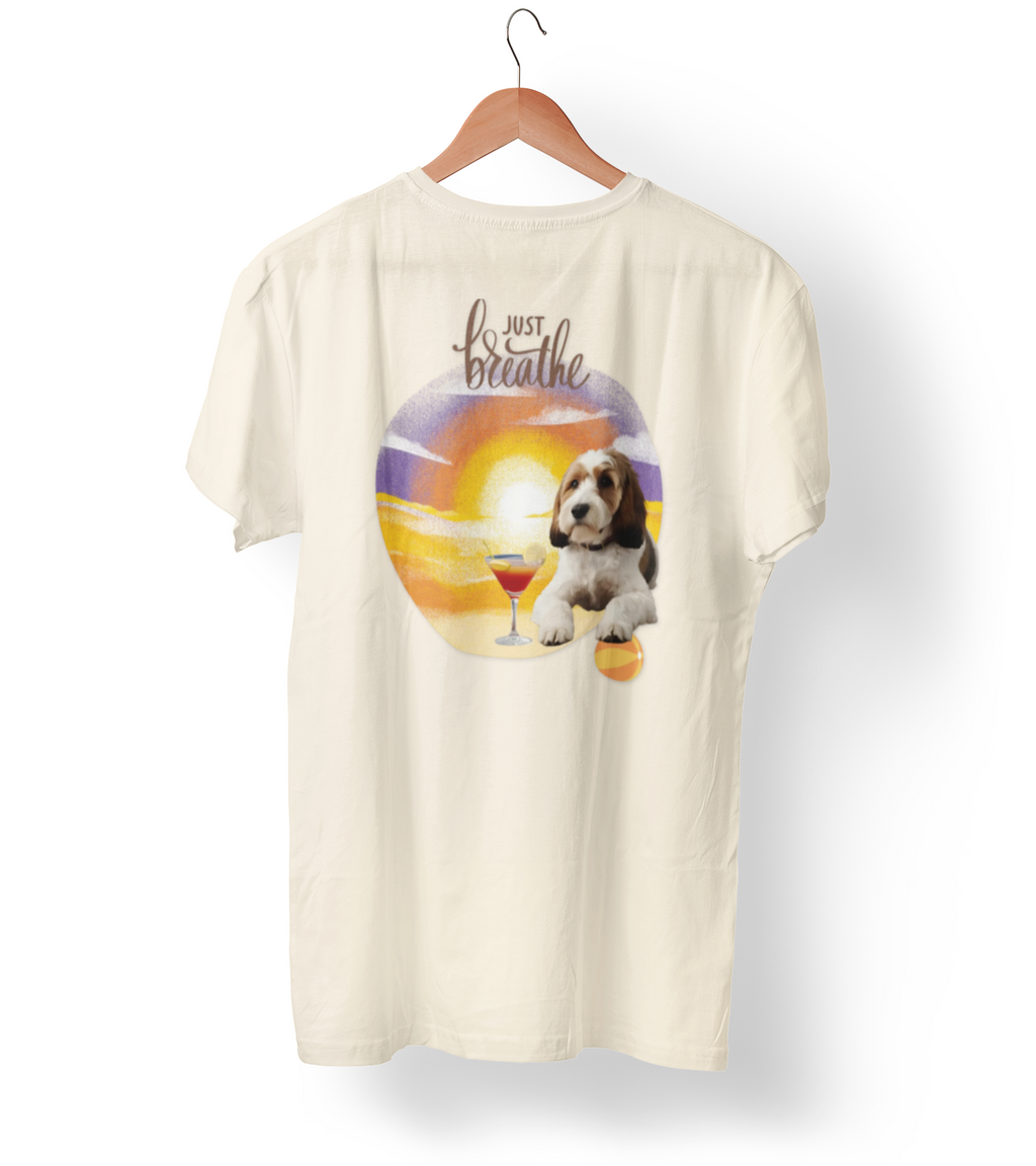 Sunset Vibes Dog T-Shirt - Stellar Threadz Studio