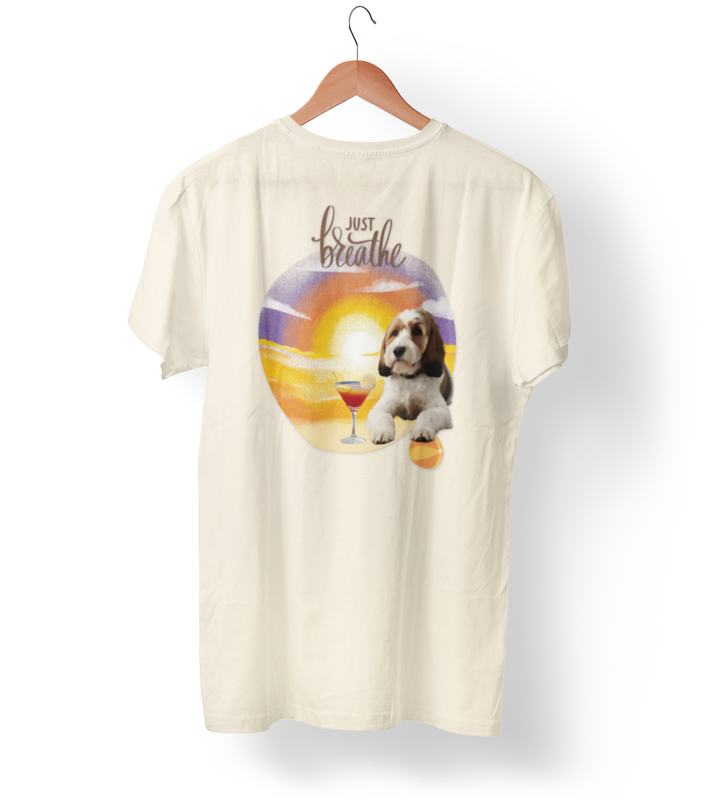 Sunset Vibes Dog T-Shirt - Stellar Threadz Studio