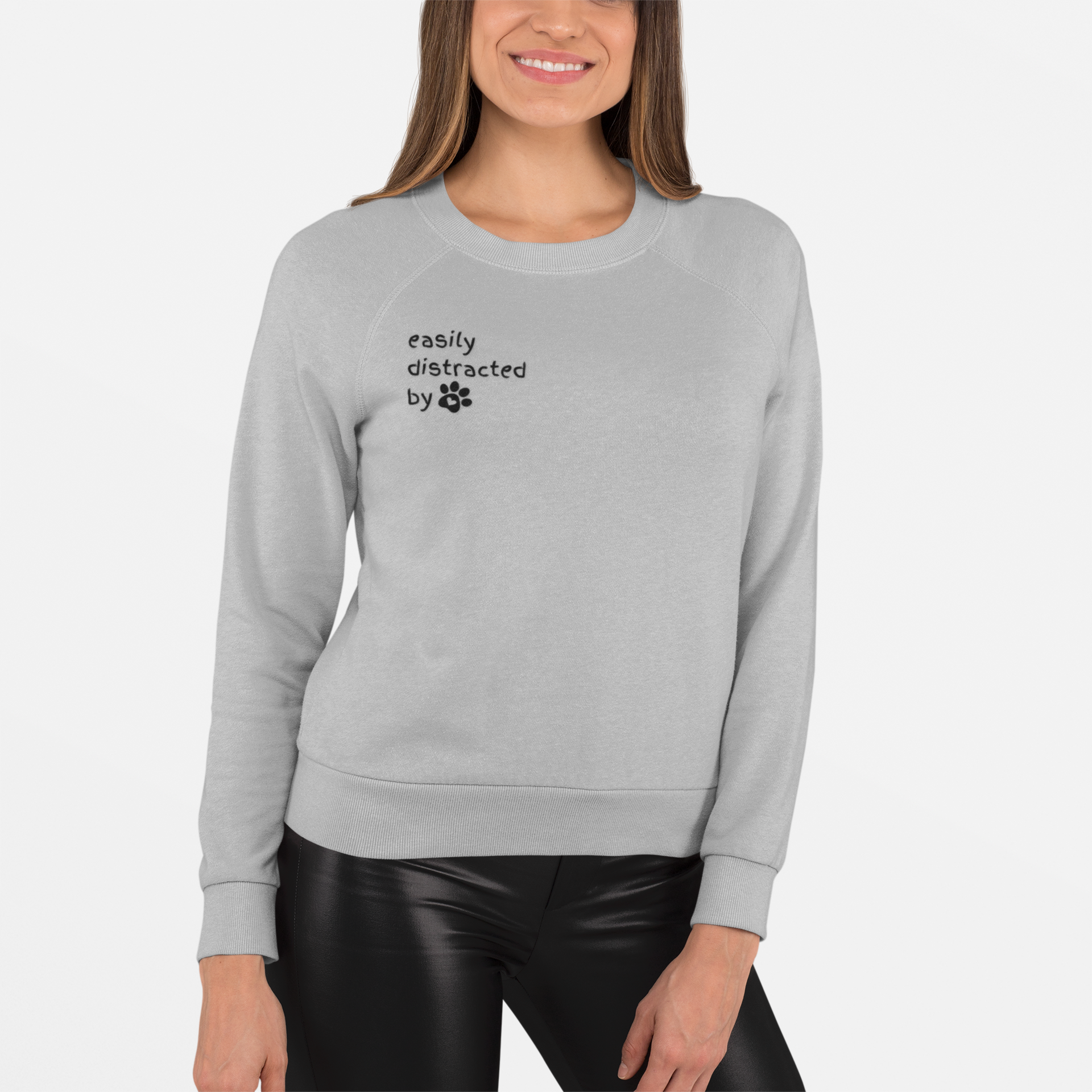 Cozy Comfort Unisex Crew-neck 'Lane Seven Sweatshirt' - Pet Parent Phrase - Stellar Threadz Studio