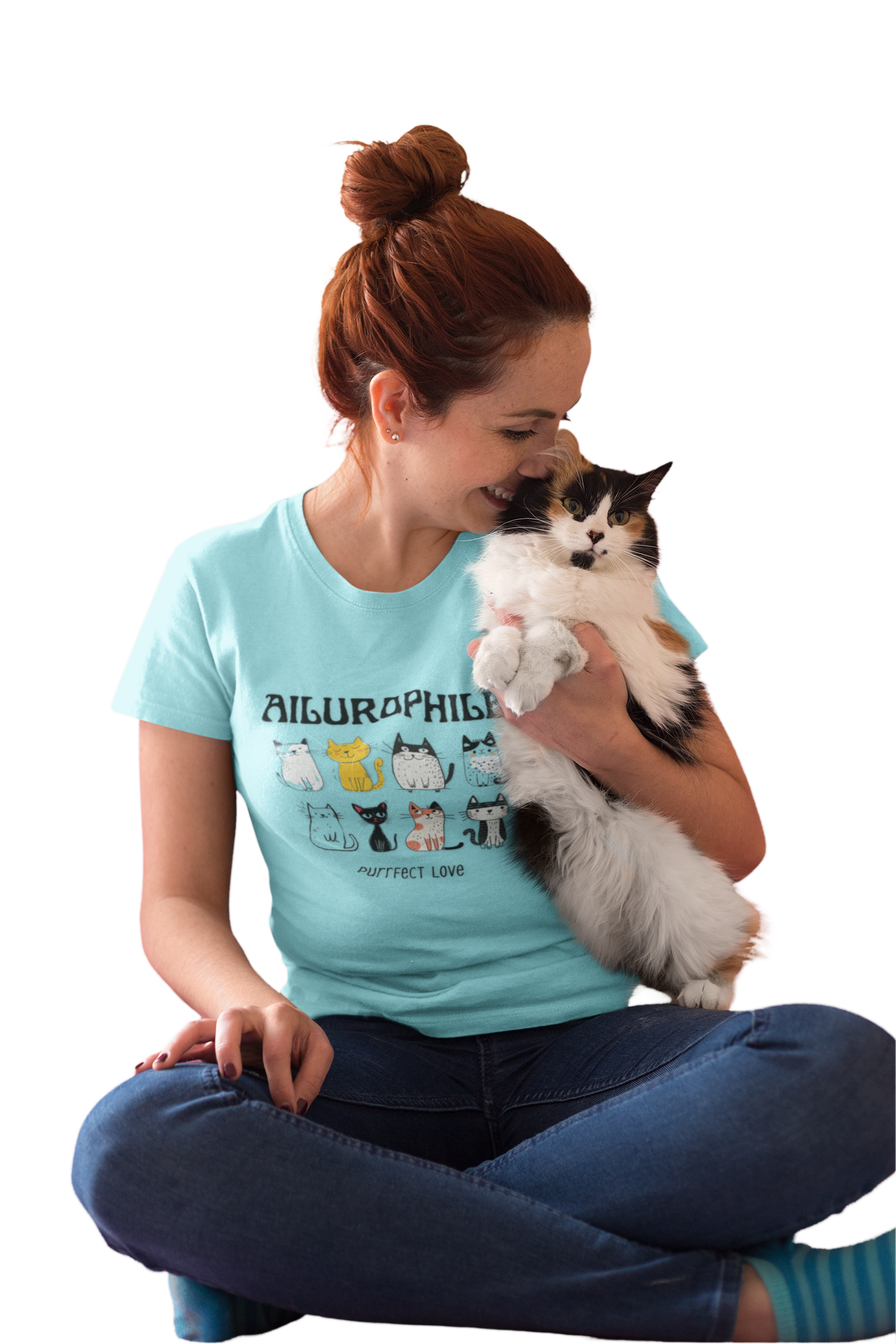 Ailurophile Comfort Colors Sweatshirt - Cozy Cat Sweatshirt, Cat Lover Gift, Unisex. - Stellar Threadz Studio