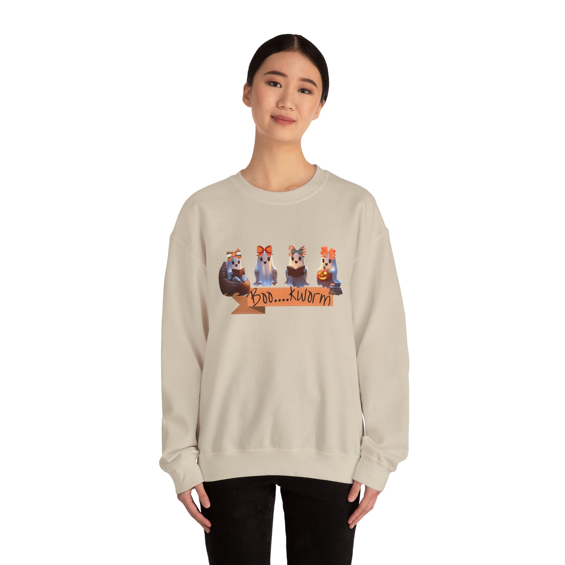 Heavy Blend Crewneck Sweatshirt - Book Lover, Unisex Comfort Wear, Cozy Casual Sweatshirt, Everyday Essential - Stellar Threadz Studio