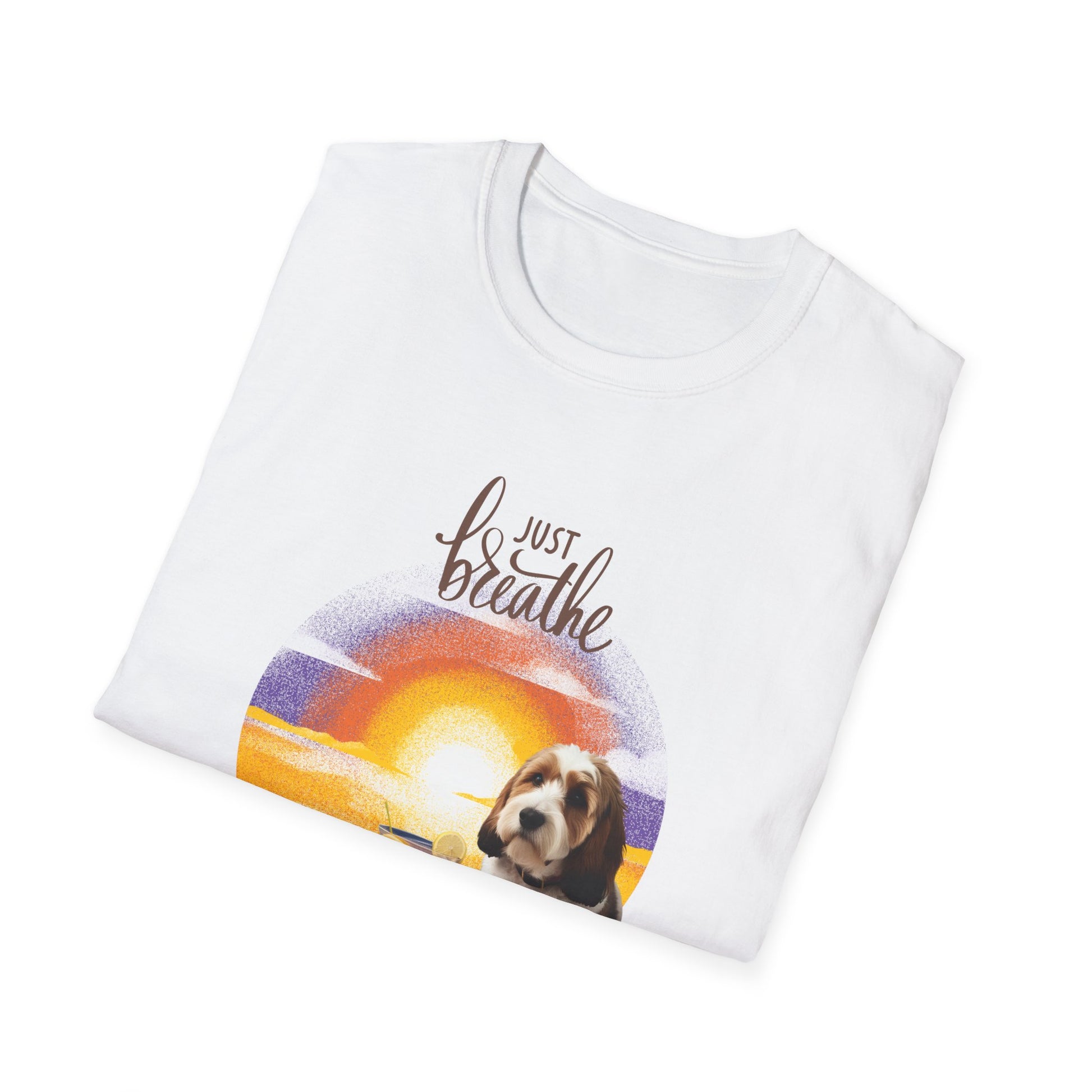 Sunset Vibes Dog T-Shirt - Stellar Threadz Studio
