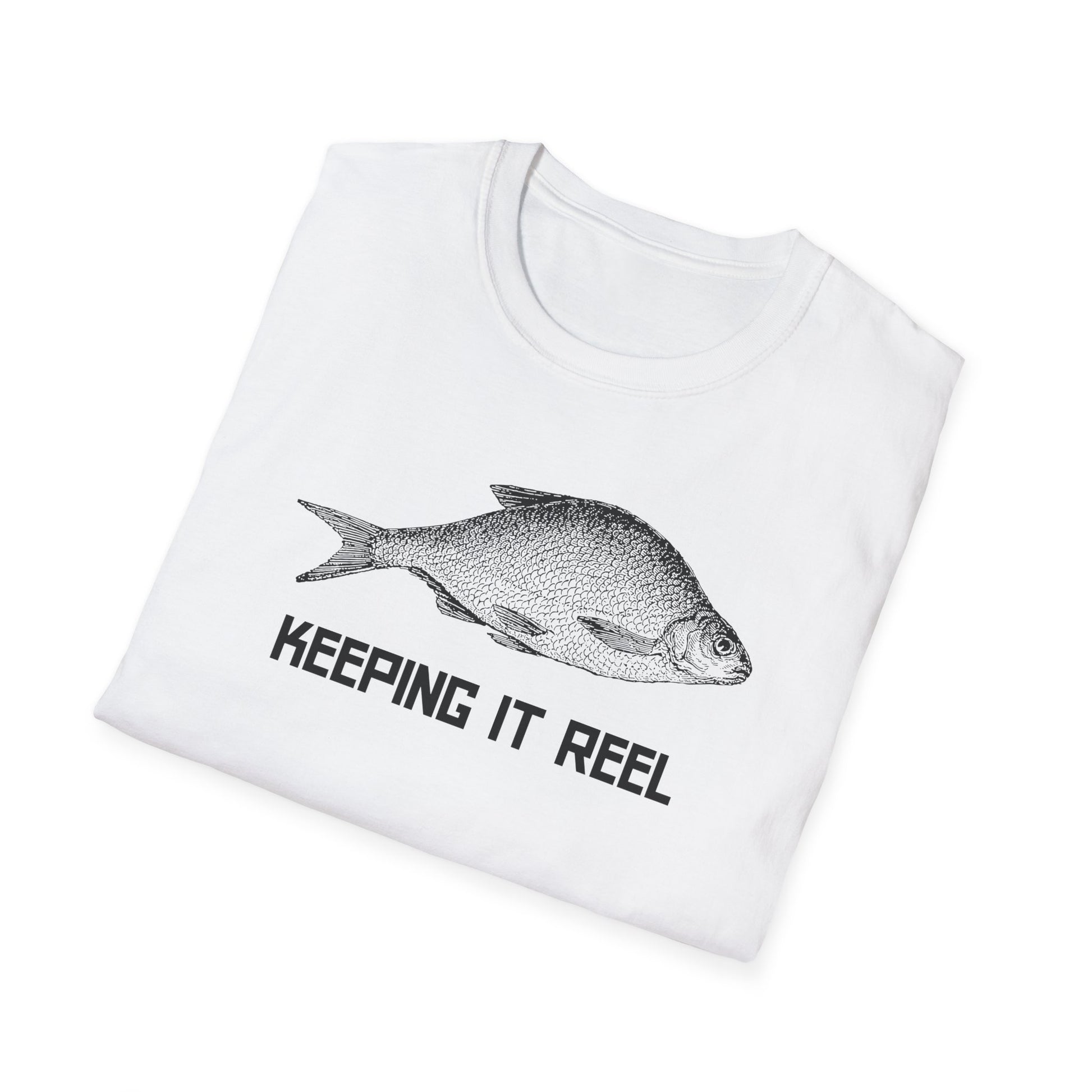 Unisex Softstyle T-Shirt 'Keeping it Reel' for the men in your life - Stellar Threadz Studio