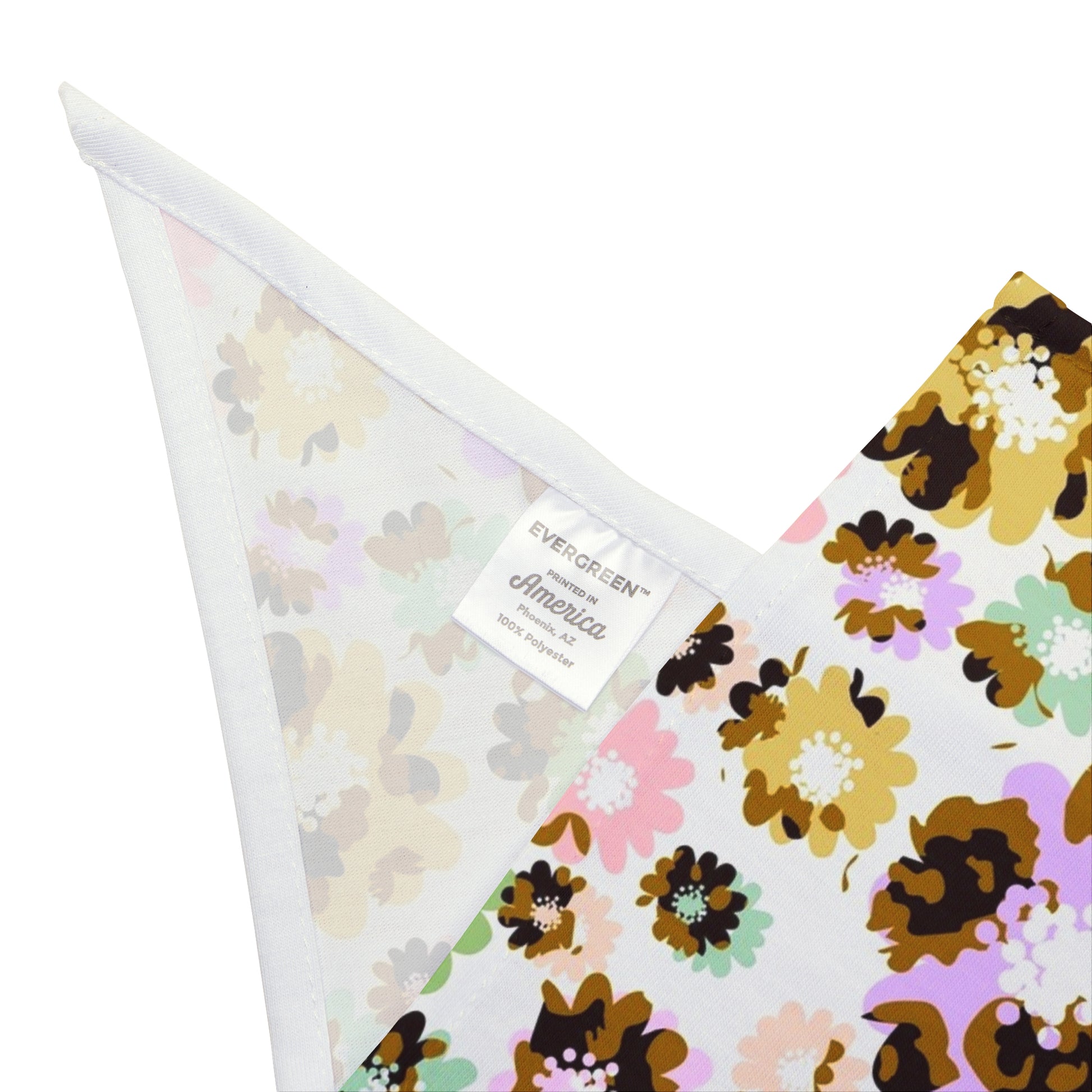 Floral Pet Bandana for Stylish Pets, Dog Accessory, Cat Wear, Gifts for Pet Lovers, Outdoor Adventures - Stellar Threadz Studio