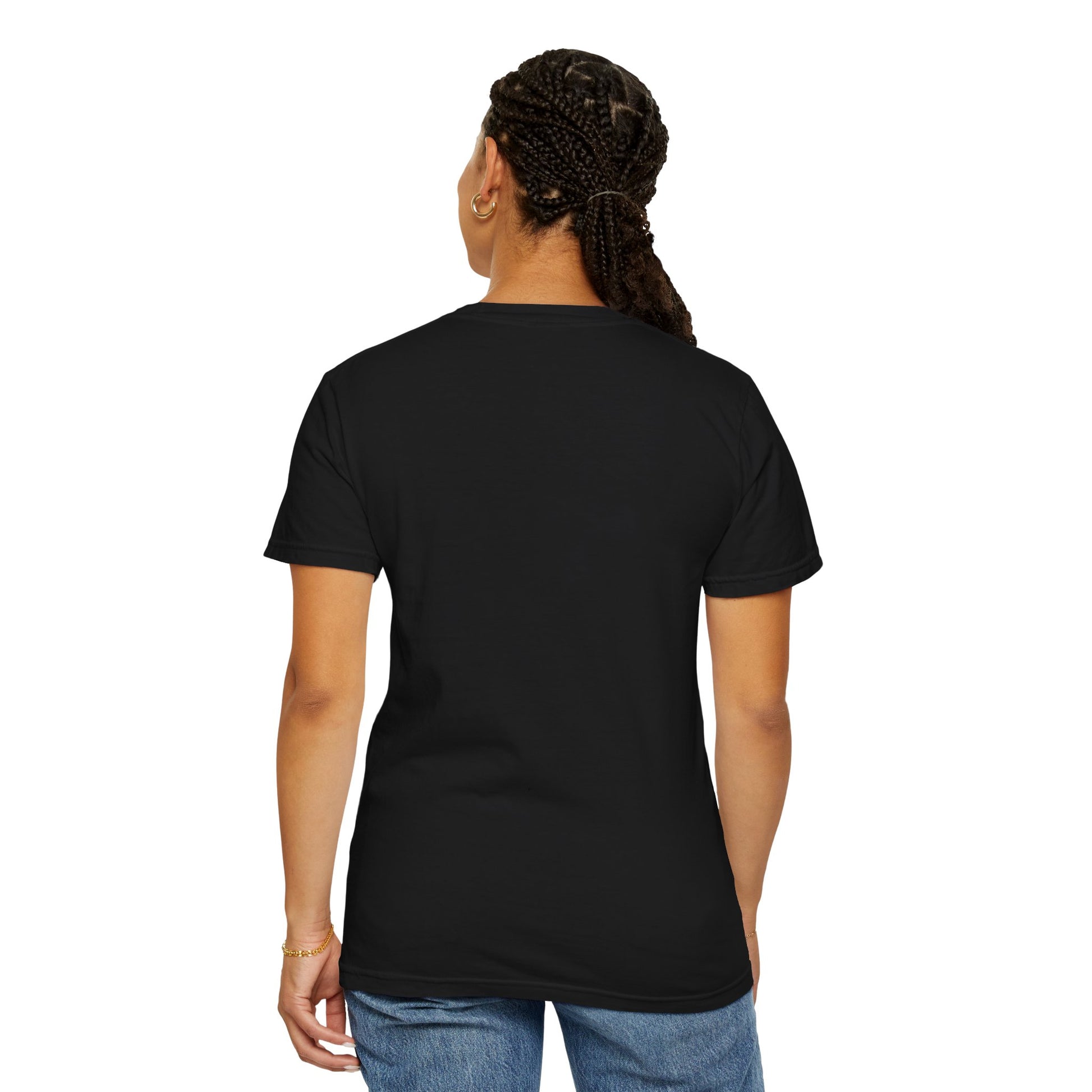 Simba Cat Themed Unisex T-shirt, Garment-Dyed, Pet Lover Gift, Cat Mom Tee, Birthday Shirt, Animal Lover Apparel - Stellar Threadz Studio