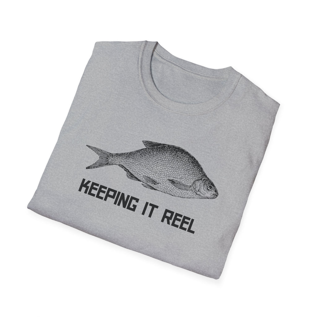 Unisex Softstyle T-Shirt 'Keeping it Reel' for the men in your life - Stellar Threadz Studio