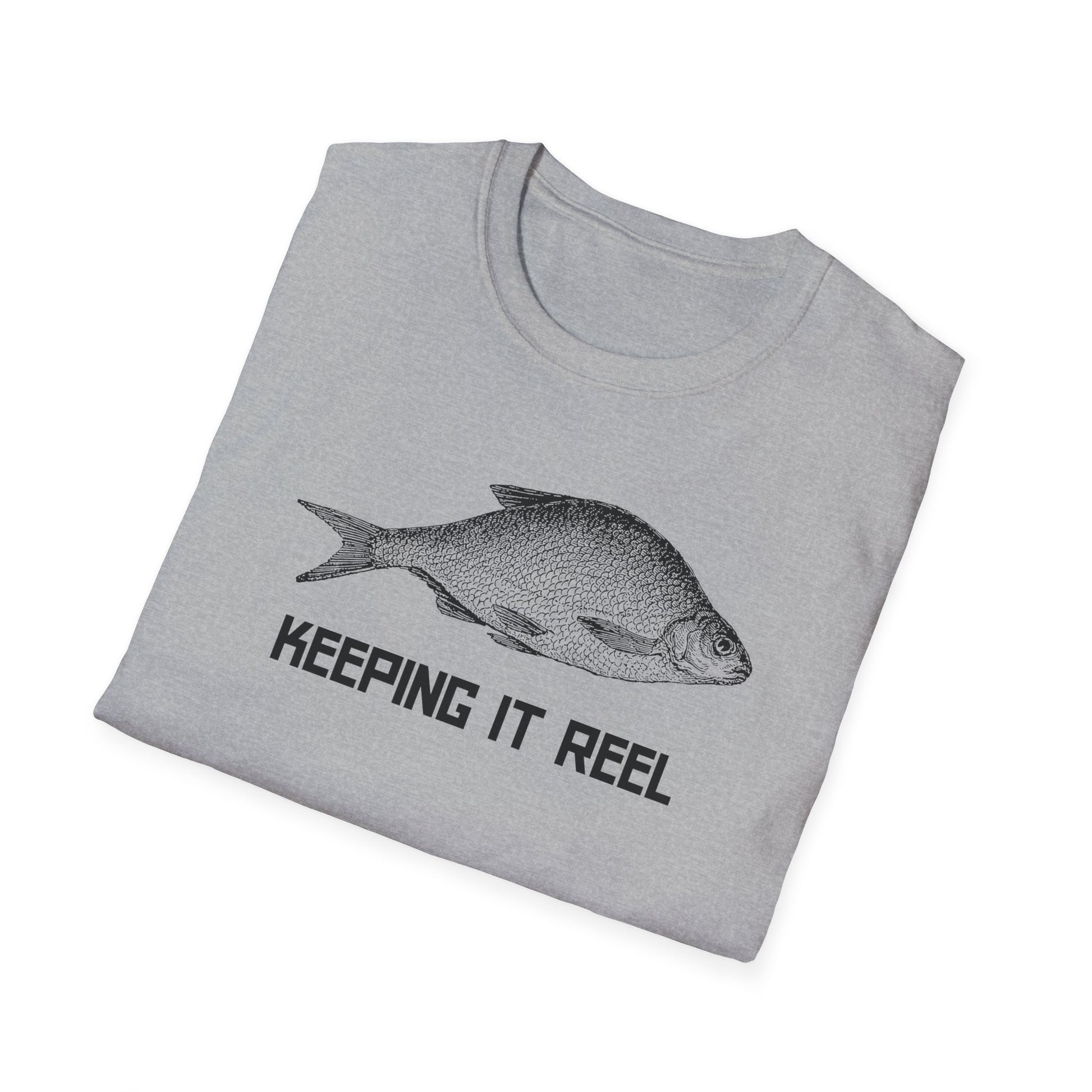 Unisex Softstyle T-Shirt 'Keeping it Reel' for the men in your life - Stellar Threadz Studio