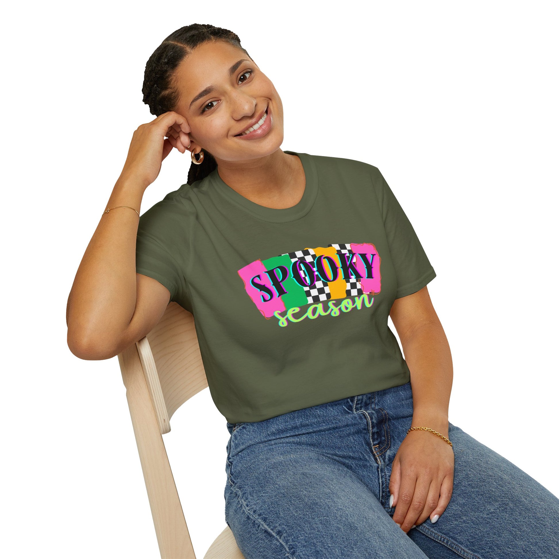 Spooky Season Unisex T-Shirt, Halloween Top, Fall Fashion, Gift for Halloween Lovers, Trendy Graphic Tee - Stellar Threadz Studio