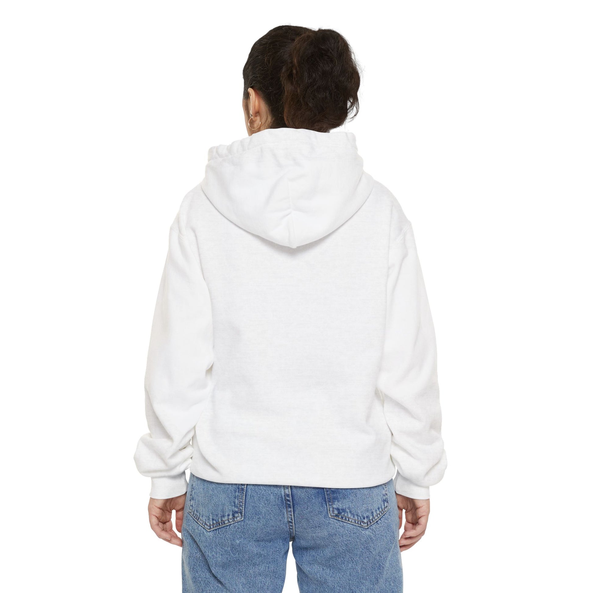 Spooky Season Garment-Dyed Hoodie for Halloween, Cozy Sweater, Unisex Hoodie, Fall Fashion, Ghost Design, Comfort Colors - Stellar Threadz Studio