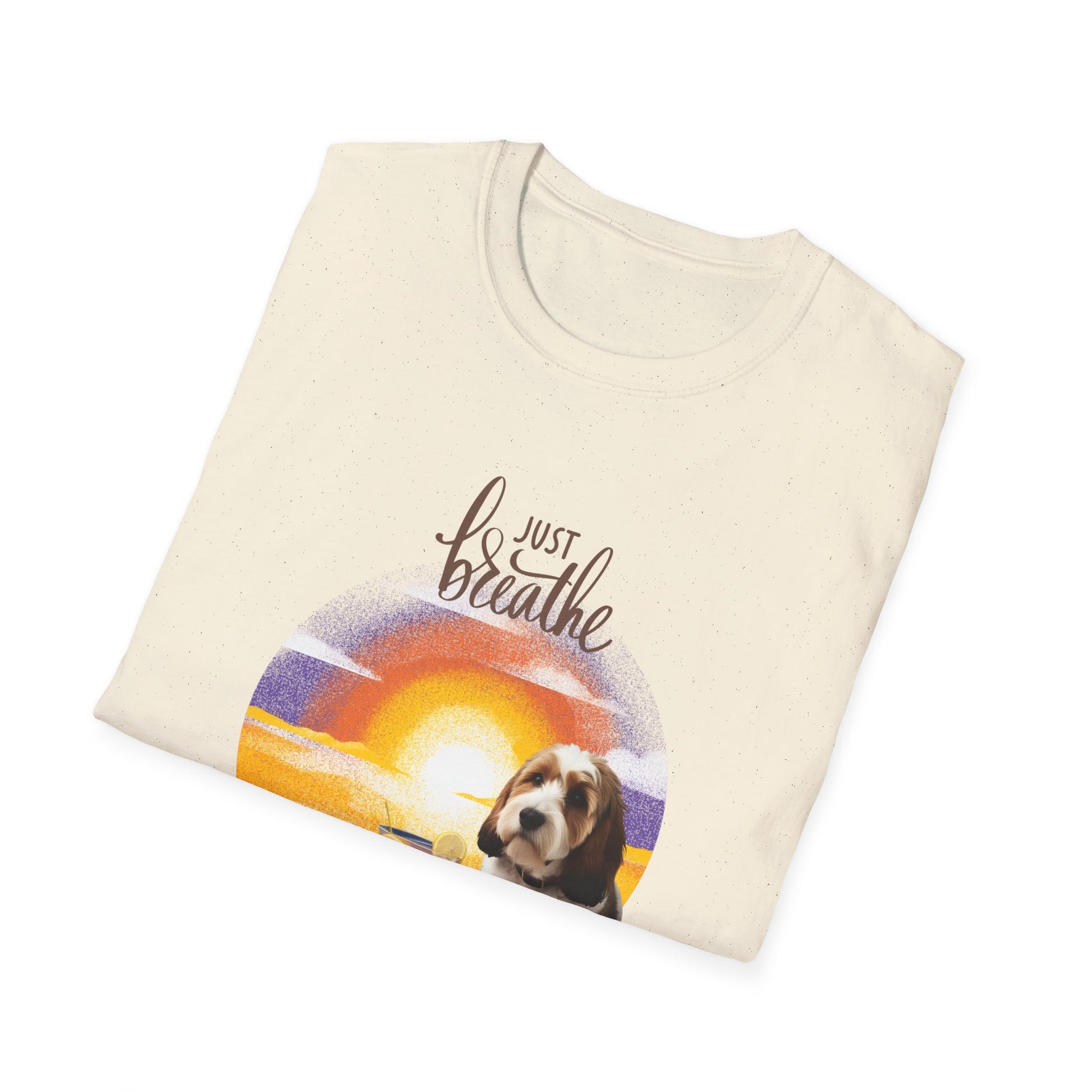 Sunset Vibes Dog T-Shirt - Stellar Threadz Studio