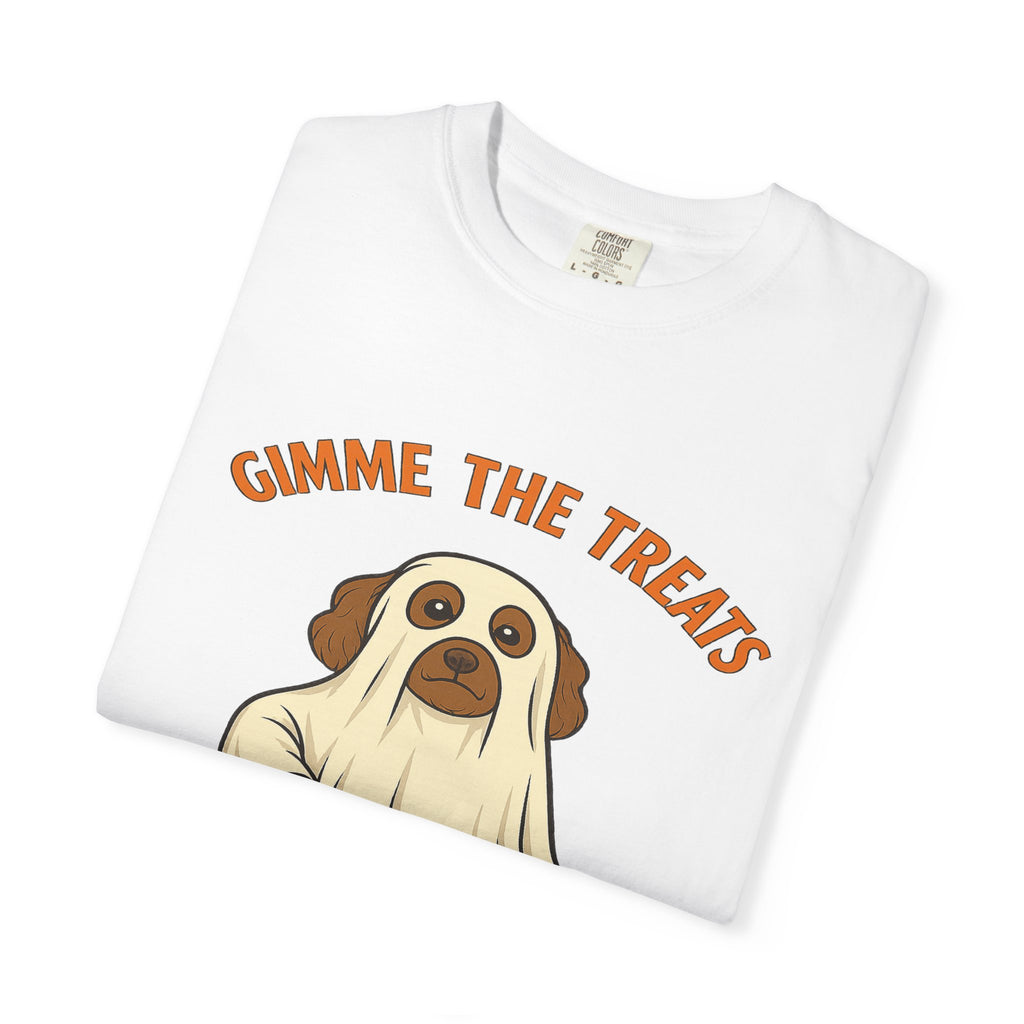 Dog Halloween Treats Unisex T-shirt - Comfort Colors 1717 - Stellar Threadz Studio