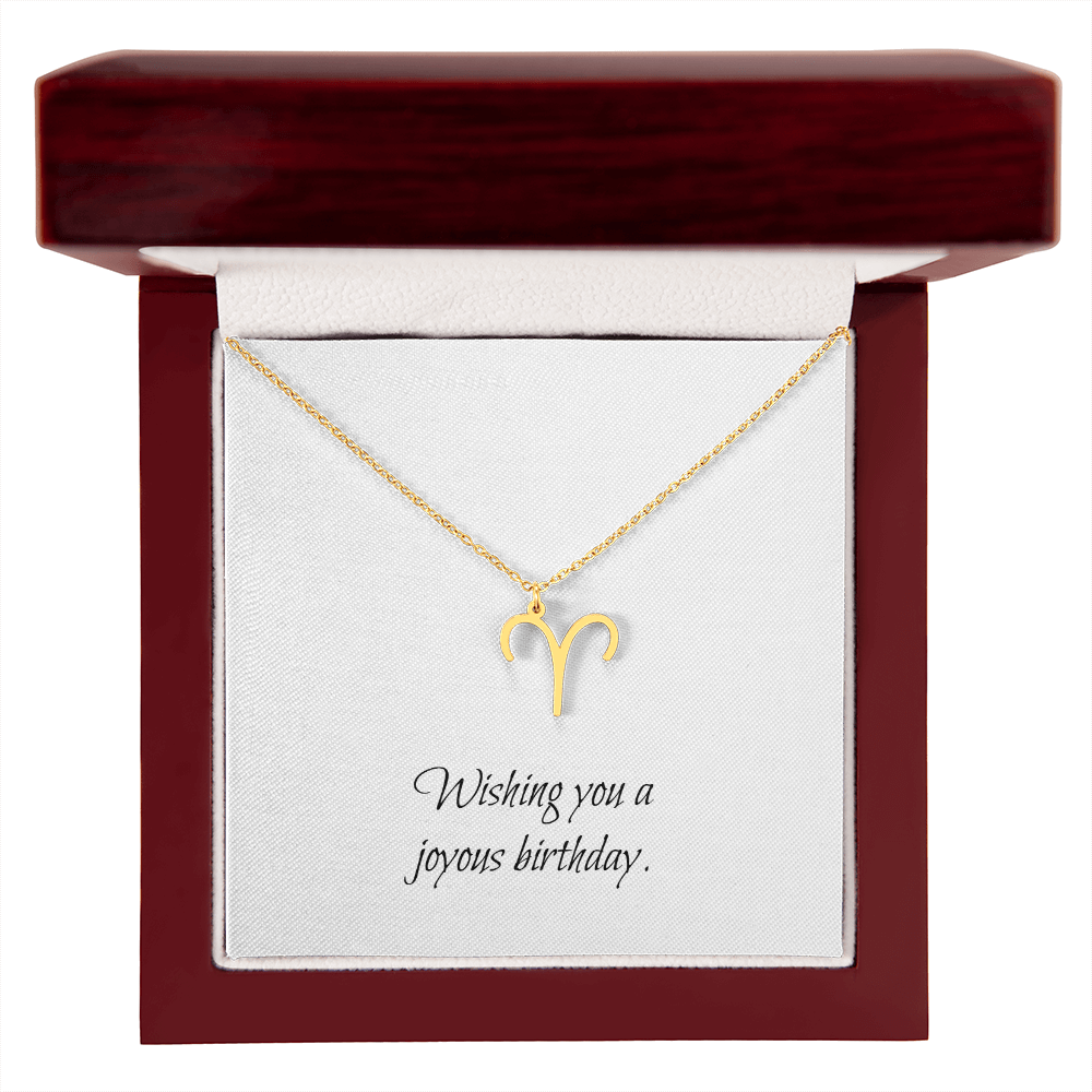 Zodiac Necklace - Custom Astrological Sign Jewelry - Stellar Threadz Studio