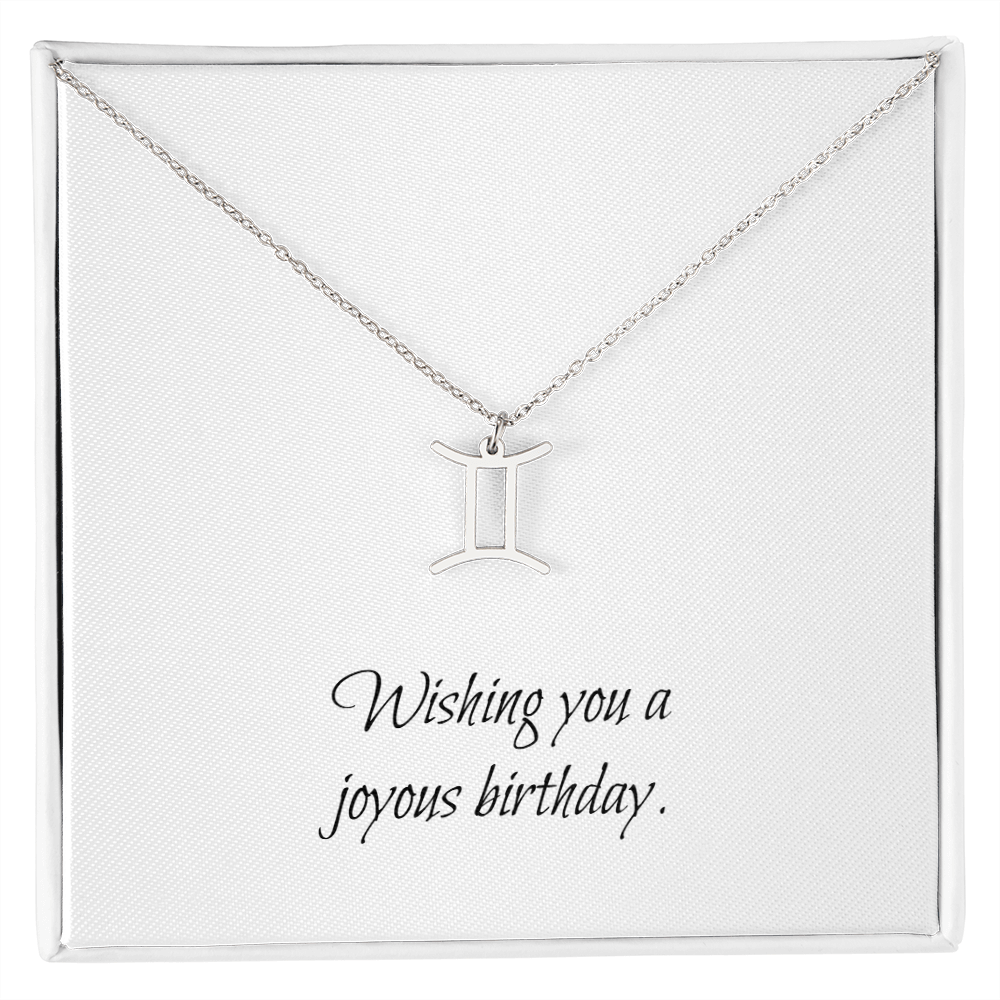 Zodiac Necklace - Custom Astrological Sign Jewelry - Stellar Threadz Studio