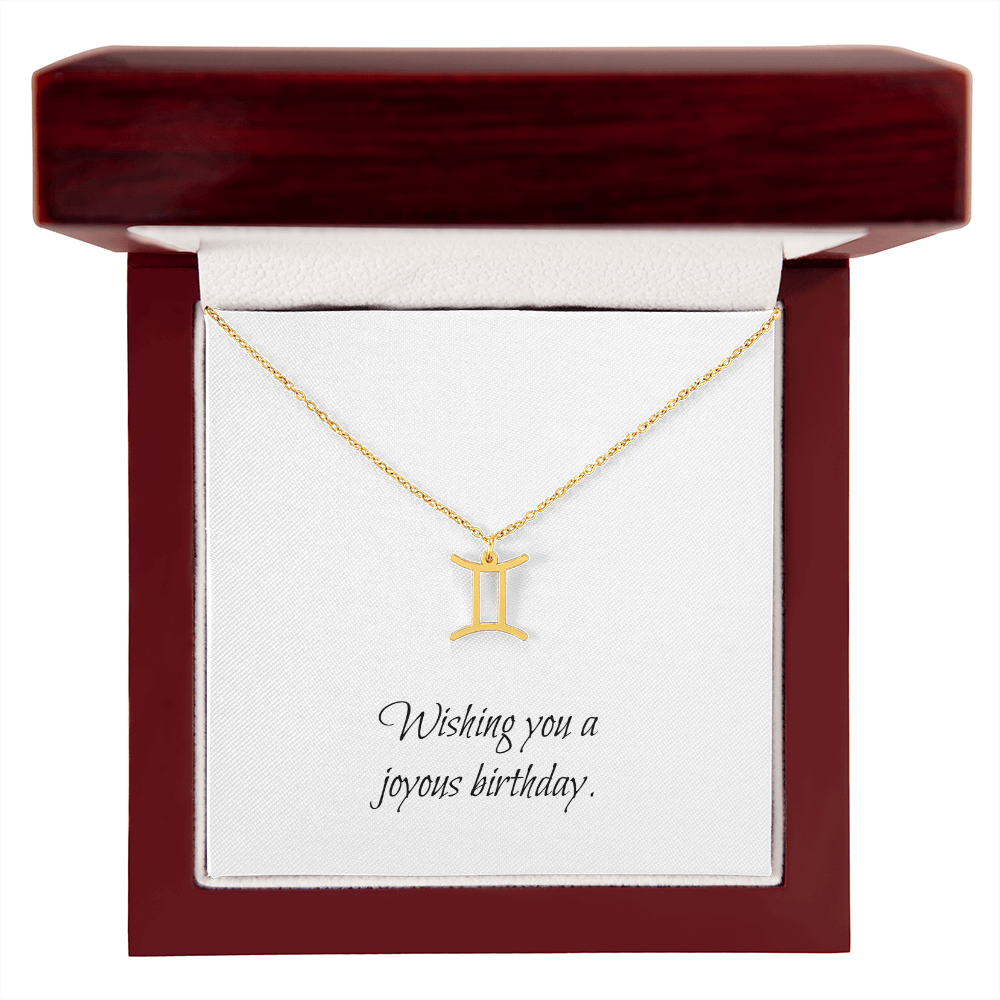 Zodiac Necklace - Custom Astrological Sign Jewelry - Stellar Threadz Studio