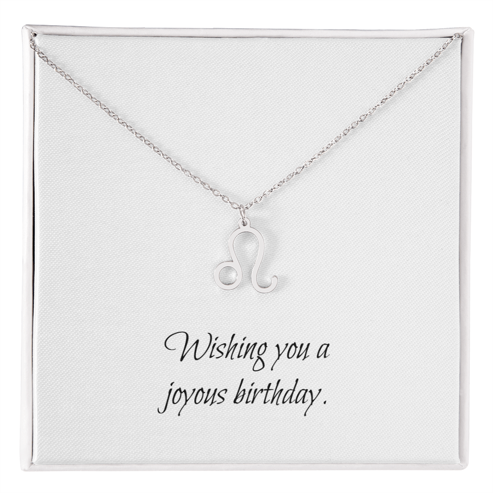 Zodiac Necklace - Custom Astrological Sign Jewelry - Stellar Threadz Studio
