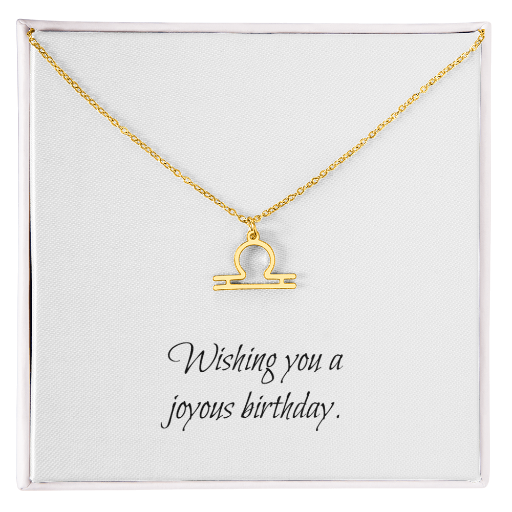 Zodiac Necklace - Custom Astrological Sign Jewelry - Stellar Threadz Studio