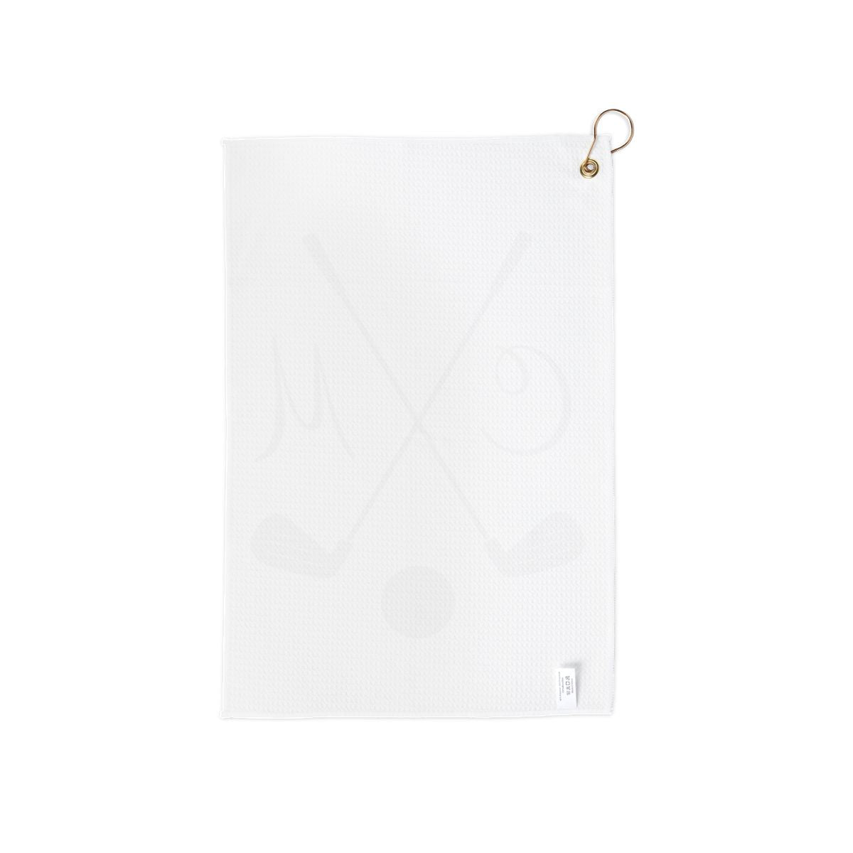 Monogrammed Golf Towel + x6 Custom Balls – Premium Golf Gift Set - Stellar Threadz Studio